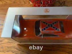 1969 Dodge Charger General Lee Orange 1/43 By Norev With Tumbler & DVD
