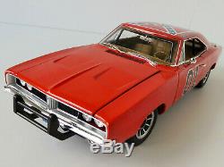 1969 Dodge Charger RT Dukes of Hazzard General Lee 1/18 AutoWorld Diecast Model