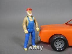 1980 Mego Dukes of Hazzard General Lee Car Uncle Jesse Sheriff Rosco Cooter Toys