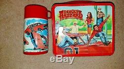 1980 The Dukes Of Hazzard Lunch Box KitSIGNEDTom Wopat withThermos, toys & more