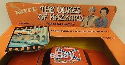 1981 DUKES OF HAZZARD General Lee 1/25 Scale CAR Still IN BOX + Orig ERTL POSTER