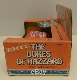 1981 DUKES OF HAZZARD General Lee 1/25 Scale CAR Still IN BOX + Orig ERTL POSTER