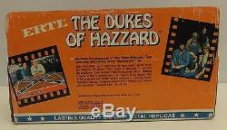 1981 DUKES OF HAZZARD General Lee 1/25 Scale CAR Still IN BOX + Orig ERTL POSTER