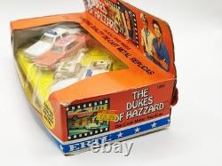 1981 Diecast Ertl 164 4 X Cars Dukes Of Hazard General Lee Rosco Factory Sealed