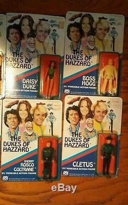 1981 Dukes of Hazzard 3 3/4 inch dolls