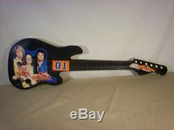1981 Dukes of Hazzard Emenee Electric Style Guitar Toy, 26, Rare, General Lee