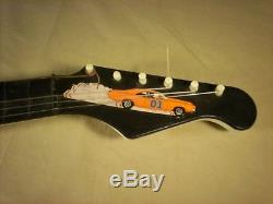 1981 Dukes of Hazzard Emenee Electric Style Guitar Toy, 26, Rare, General Lee