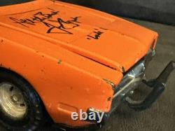 1981 ERTL 116 Scale 1969 Dukes of Hazzard General Lee Dodge Charger Signed COA