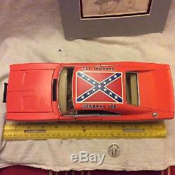 1981 Ertl Dukes of Hazzard Gen. Lee-Warner Bros 13 with original Art -rare