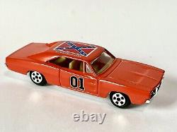 1981 Ertl Dukes of Hazzard General Lee wow / MINT ORANGE DIXIE Challenger