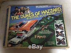 1981 Ideal (4767-0) Dukes Of Hazzard Electric Slot Car Racing Set
