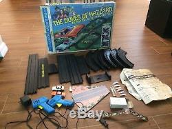 1981 Ideal Dukes Of Hazzard Electric Slot Car Racing Game Set Vintage