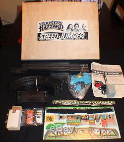1981 Ideal Dukes Of Hazzard Electric Slot Car Racing Set General Lee RARE BOX