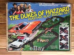 1981 Ideal The Dukes of Hazzard Electric Slot Car Racing Set
