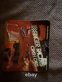 1981 Knickerbocker Finger Racers Crash Car General Lee Sealed On Card