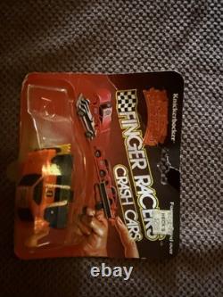 1981 Knickerbocker Finger Racers Crash Car General Lee Sealed On Card