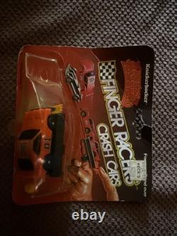 1981 Knickerbocker Finger Racers Crash Car General Lee Sealed On Card