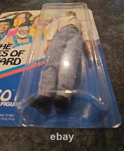 1981 Mego 8 Dukes of Hazzard Bo Duke Figure Sealed on Card! Clean UnPunched