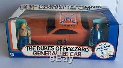 1981 Mego Dukes Of Hazzard General Lee Car Set with Bo Luke Figures Brand New NIB