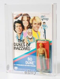 1981 Mego Dukes of Hazzard Carded 3-3/4 Action Figure Bo Duke Cas 80+ Afa Rare