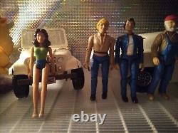 1981 Vintage Dukes Of Hazzard Action Complete Figure Lot + Gay Toys Cars Mego