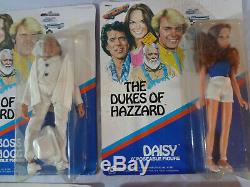 1981 Vintage MEGO Dukes of Hazzard 8 Bo Luke Daisy Boss Hogg lot of 4 MIP L@@K