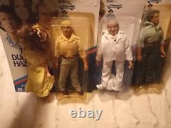 1981 Vintage the dukes of hazzard toys figures Luke Bo Daisy Boss Hogg