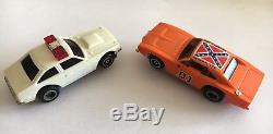 1981 ideal The Dukes of Hazzard Electric Slot Car Racing Set Vintage