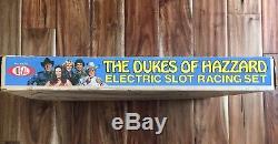 1981 ideal The Dukes of Hazzard Electric Slot Car Racing Set Vintage