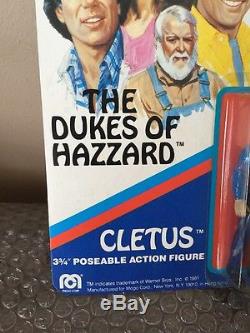 1981 vintage DUKES OF HAZZARD CLETUS MOC sealed MEGO RARE! UNPUNCHED