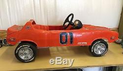 1982 Coleco Dukes Of Hazzard Pedal Car General Lee Vintage Antique