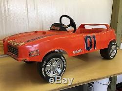 1982 Coleco Dukes Of Hazzard Pedal Car General Lee Vintage Antique