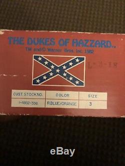 1982 Dukes Of Hazzard Shoe Box & Hat! Box Is Empty