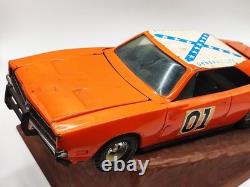 1982 Steel Diecast Ertl 116 Car Dukes Of Hazard General Lee + Ramp Great Cond