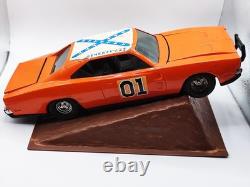 1982 Steel Diecast Ertl 116 Car Dukes Of Hazard General Lee + Ramp Great Cond
