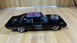 #2 Dukes Of Hazzard'70 Dodge Charger Hemi BlackGeneral Lee DiecastCar, 124, new