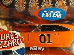 2005 DUKES OF HAZZARD 1/18 GENERAL LEE'69 Dodge Charger Plus 1/64 Car! Bad Box