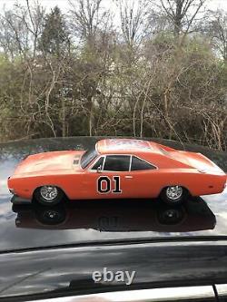 2005 Dodge Charger 1969 Dukes of Hazard General Lee RC Car AS IS NO REMOTE