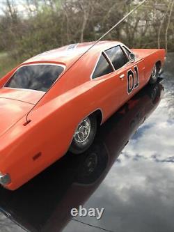 2005 Dodge Charger 1969 Dukes of Hazard General Lee RC Car AS IS NO REMOTE