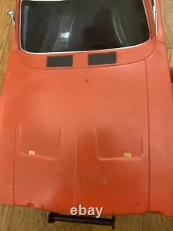 2005 Dodge Charger 1969 Dukes of Hazard General Lee RC Car AS IS No Remote