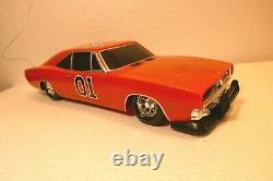 2005 Dodge Charger Dukes Of Hazard General Lee Rc Car As Is No Remote 19 Inches