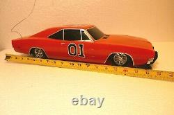 2005 Dodge Charger Dukes Of Hazard General Lee Rc Car As Is No Remote 19 Inches