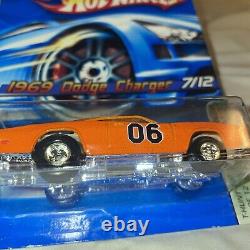 2006 Hot Wheels 1969 Dodge Charger General Lee Treasure Hunt 7/12 Rr Orange