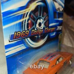 2006 Hot Wheels 1969 Dodge Charger General Lee Treasure Hunt 7/12 Rr Orange