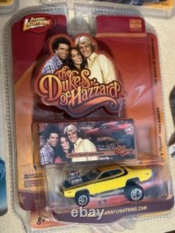 2008 Johnny Lightning The Dukes of Hazzard LOT of 3 Release No. 4 + BONUS Car