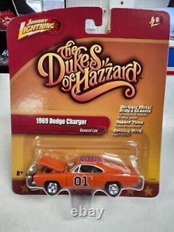 2012 Johnny Lightning S2.0 #8 The Dukes of Hazard 1969 Dodge Charger #01 withRR