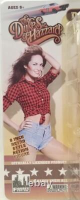 2014 Figures Toy Co 8 The Dukes Of Hazzard Daisy Duke Retro Clothed Figure READ
