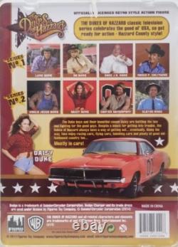2014 Figures Toy Co 8 The Dukes Of Hazzard Daisy Duke Retro Clothed Figure READ
