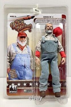 2014 Figures Toy Co. Dukes of Hazzard Uncle Jesse Figure 8 inch Tagged NEW