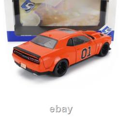 2023 Dodge Challenger R/t Scat Pack'n 01 Dukes Of Hazzard' Orange 118 Scale